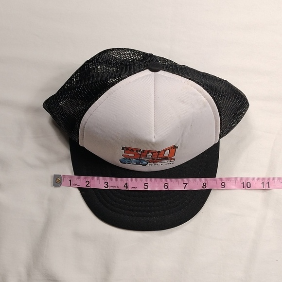 Nascar Vintage Darlington Raceway 1984 Mesh Snapback Baseball Cap One Size - Picture 9 of 11
